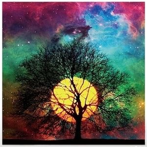 Stunning Landscape and Night Sky Diamond Dot Painting